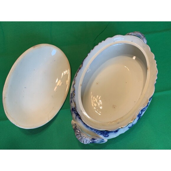 1900 Klondyke MS&CE Serving Dish - Imperfect - Picture 7 of 9